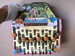 Mattel 1985 MASTERS OF THE UNIVERSE Skeletor KIDS TOY WATCH Store Display MOTU