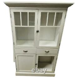 Mid-Century White Display Cabinet FREE SHIPPING