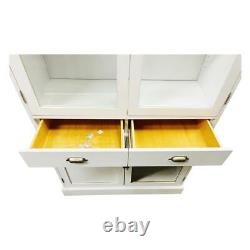 Mid-Century White Display Cabinet FREE SHIPPING