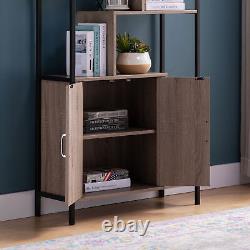 Modern Seven Open Shelves Storage Organizer Display Cabinet For your Living Room