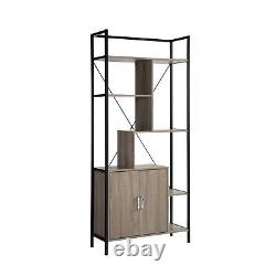 Modern Seven Open Shelves Storage Organizer Display Cabinet For your Living Room