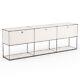 Modern Storage Cabinet Usm Haller Style Metal Free Standing Organizer Furniture