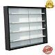 Modern Wall Display Cabinet 5 Tiers Adjustable Models Collections Storage Box Uk