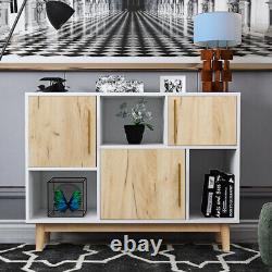 Multifunctional Storage Cabinet With Display Stand And Door Durable TV Cabinet