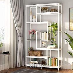 Multiuse 71 Bookcase Bookshelf with Open Storage Shelves Display Shelf Organizer