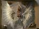 New Rare Victorias Secret White & Cupid Angel Wings Store Display Prop Feathers