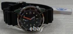 New STORE DISPLAY Squale 1521 50 Atmos Black 026 Polished Watch NO CASE ETCHING