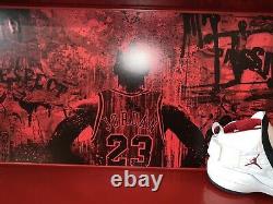 Nike Air Jordan Store Display Sign Wall Unit