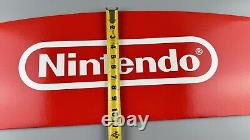 Nintendo Red/White Logo 40 Store Display Header Sign Promo Nintendo Switch RARE