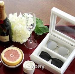 OYOBox Mini Luxury Eyewear Organizer, Wood Display Box for Glasses New