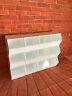 Pick And Mix / Storage White Display Bins Choice Of 4,6,9,12 Pack