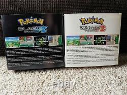 Pokemon Black 2 and White 2 Store Standee Nintendo 3DS Promo Display Boxes RARE