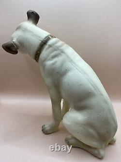 RARE Vintage RCA NIPPER CERAMIC 9.5 STATUE Creative Decor Inc. STORE DISPLAY