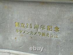 Rare Seiko Sportsman Canon Logo Watch Storage Display Box 1962