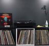 Record Cube (black And/or White With Opt. Top-shelf) Lp, Vinyl Storage / Display