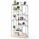 Rustic Extra Tall Bookcase Storage Display Bookshelves Organizer For Home Office