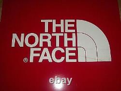 SALE! The North Face Classic Red Logo Metal Store Sign Display 24 x 24 x 1