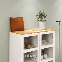 Sideboard storage Cabinet Cupboard Display Cabinet Shelves Large space 6 Cube