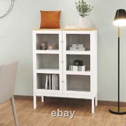 Sideboard storage Cabinet Cupboard Display Cabinet Shelves Large space 6 Cube