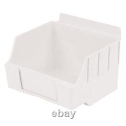 Storbox Standard Slatwall Display Bin WHITE- BOX OF 60