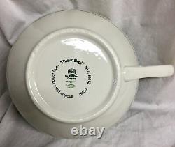 THINK BIG NYC Giant Coffee Cup and Saucer Store Display Art Pop Productions 1981