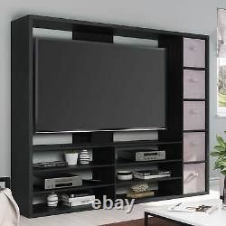 TV Stand 55 Entertainment Center Living Room Furniture Display Shelf Storage