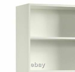 Tall Bookcase 5-Shelf Display Storage Rack Stand Furniture Modern Elegant Wood