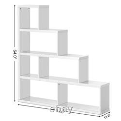 Topbuy 4-Layer Corner Storage Rack Freestanding Display Bookshelf