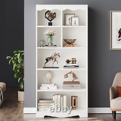 Tribesigns 5-Tier Tall Bookcase Bookshelf Modern Display Rack Storage Shelves