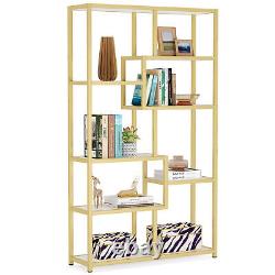 Tribesigns 8-Open Bookshelf, Bookcase, Modern Book Shelves Display Storage Rack