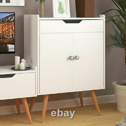 Two Door Buffet Sideboard Storage Cabinet Console Cabinet Table Sever Display
