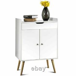 Two Door Buffet Sideboard Storage Cabinet Console Cabinet Table Sever Display