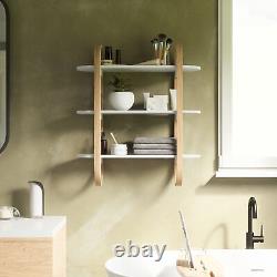 Umbra 1016859 Bellwood 29-1/2 x 9-5/16 Wood Display Shelf White