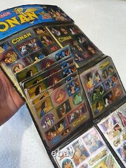 Vintage CONAN 1993 Sticker Lot new With Store Display Made In Korea