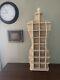 Vintage Hourglass Wooden Curio/ Display/storage Stand