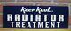 Vintage Keep Kool Radiator Treatment Sign Stp Repair Shop Store Display Ad
