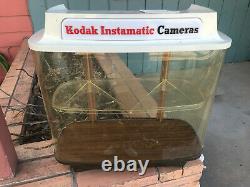 Vintage Kodak Instamatic Camera Advertising Store Display Showcase REPAIR