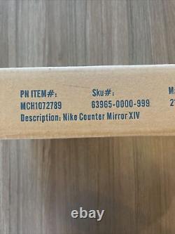 Vintage Nike Display Store Mirror Shoe Counter Rare 12.5 X 7.5