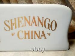 Vintage Shenango China Porcelain Store Display Sign Indian Potter New Castle, Pa