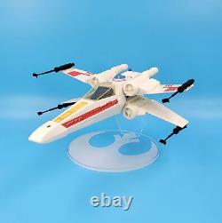 Vintage Star Wars X-wing Fighter (unused Toy Store Display) Bright White! Wow