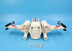 Vintage Star Wars X-wing Fighter (unused Toy Store Display) Bright White! Wow