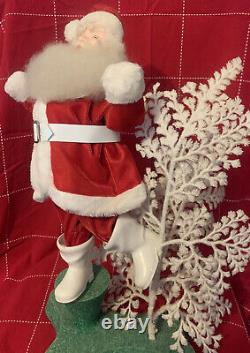 Vtg Harold Gale SANTA With White Tree Advertising COUNTER STORE DISPLAY 19 Mint