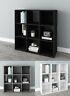 Westwood Bookshelf 3 Tier 9 Cube Bookcase Storage Display Pb Shelving Rack Unit