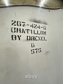 White Drexel Chatillon Hutch Display Cabinet