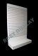 White Tower Slatwall Unit Knock Down Display Store Fixture #sc-swl-w