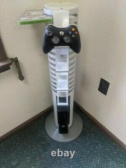 XBOX 360 3' Metal Tower Storage Rack Display Stand for CONSOLE/GAMES/CONTROLLERS