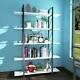 Yitahome 5 Tier Bookshelf Ladder Bookcase Display Storage Organizer Furniture