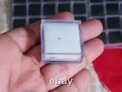 3.5x3.5cm Black&white Gemstone Diamond Boîte De Rangement De Joaillerie