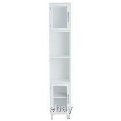 71 Tall Tower Bathroom Storage Cabinet Organizer Display Shelves Chambre Blanche