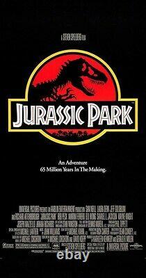 Affichage En Magasin Gratuit + Jurassic Park Vintage Unworn 1992 Film Crew XL Shirt